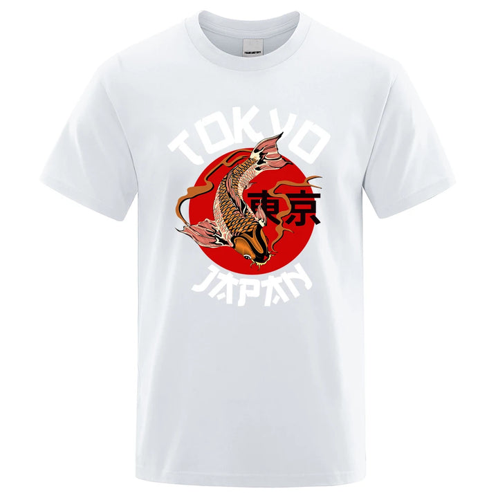 T-shirt Tokyo Japan blanc