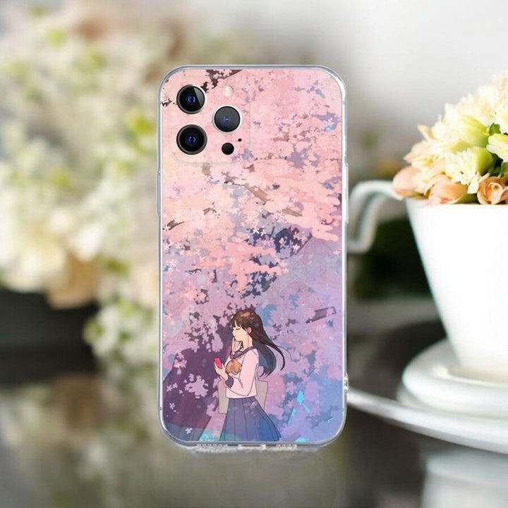Coque de téléphone japonaise iPhone féminine