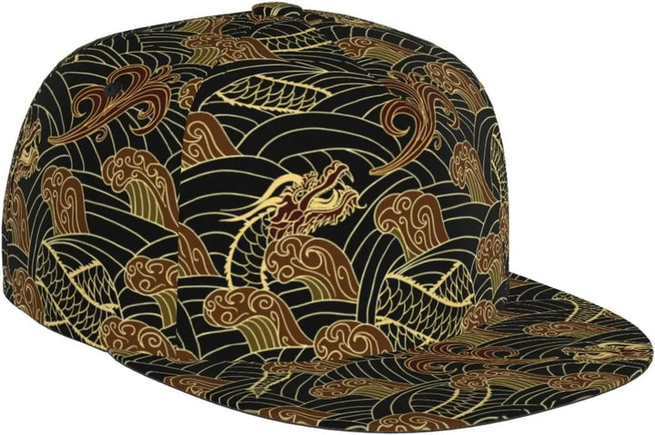 Casquette Japonaise Vagues Streetwear