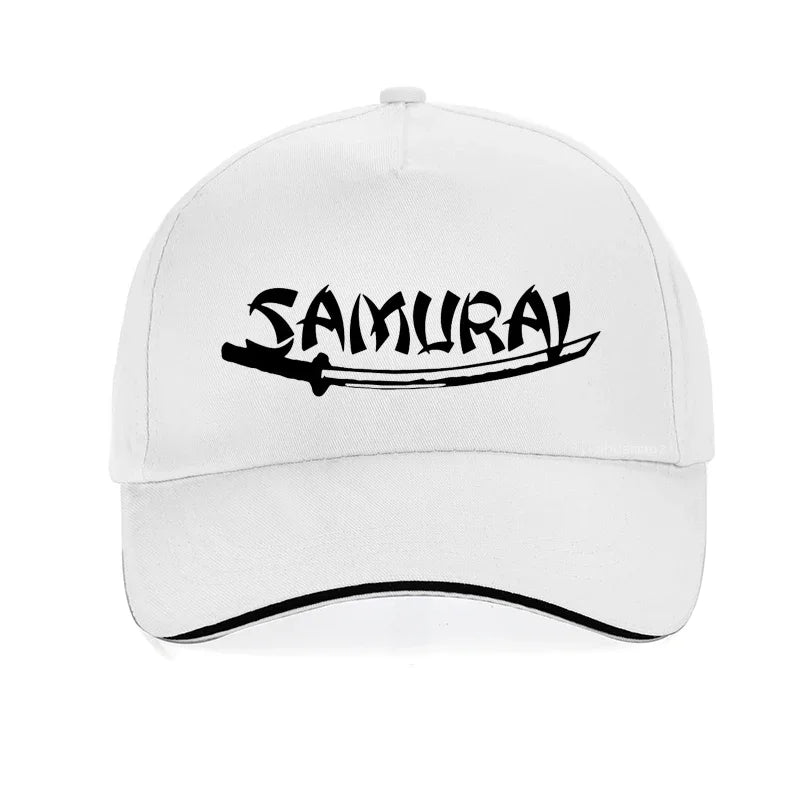 Casquette Japonaise Au Design Épuré Blanche