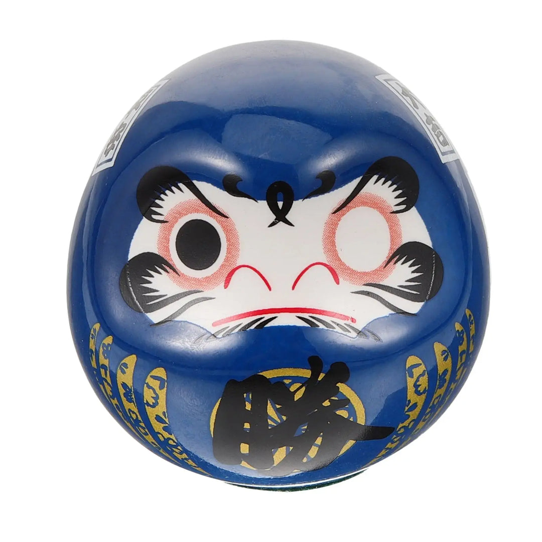 Daruma japon bleu 