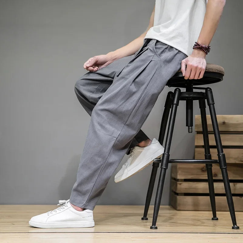 Pantalon Japonais Homme Souple
