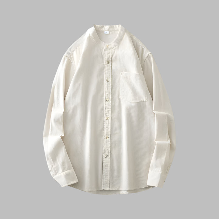 Chemise Japonaise En Velours Côtelé