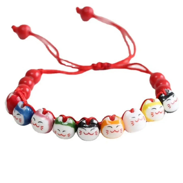 Bracelet Japonais Chat porte-bonheur