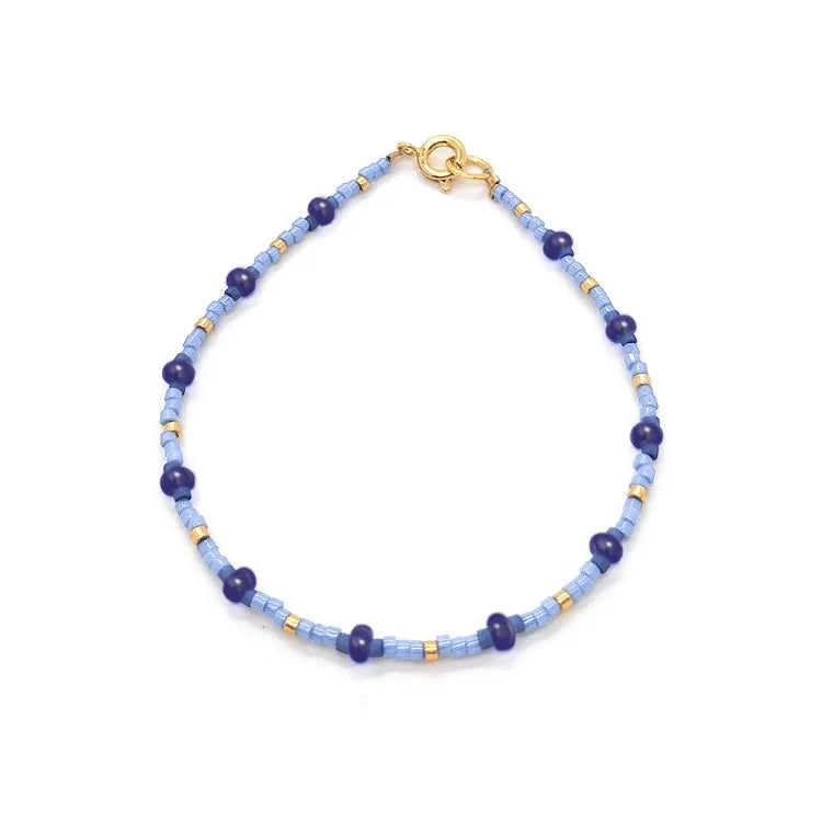 Bracelet Miyuki Élégant bleu