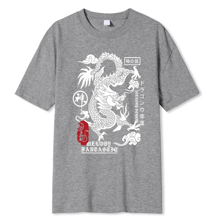 T-shirt Dragon Japonais épais