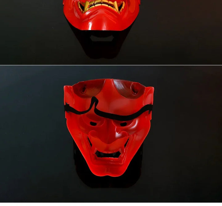 Masque Japonais Rouge décoratif