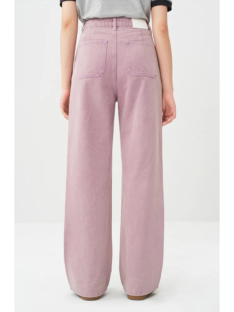 Pantalon Chic Rose pour Femme dos