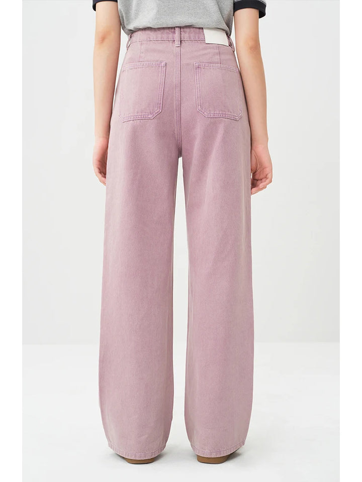 Pantalon Chic Rose pour Femme dos