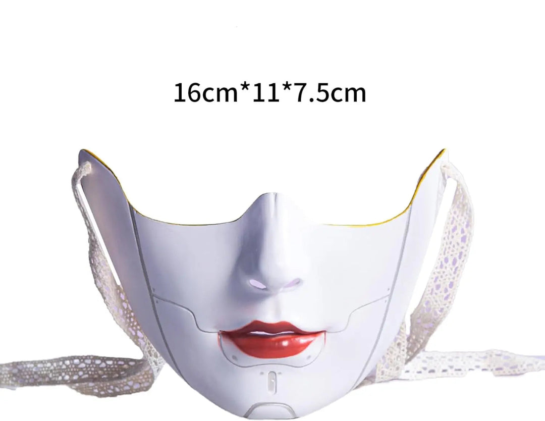 Demi-masque Japonais Visage Femme blanc

