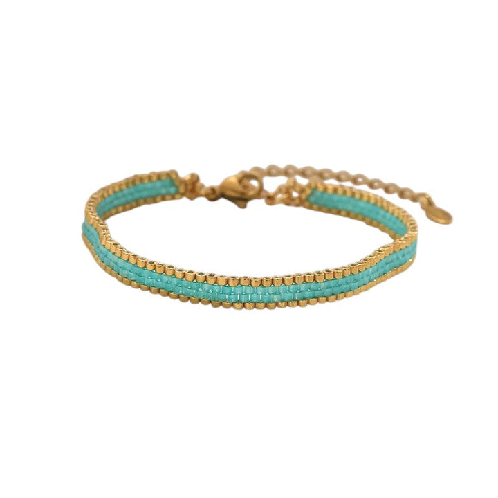 Bracelet Miyuki Tissés Multicouches