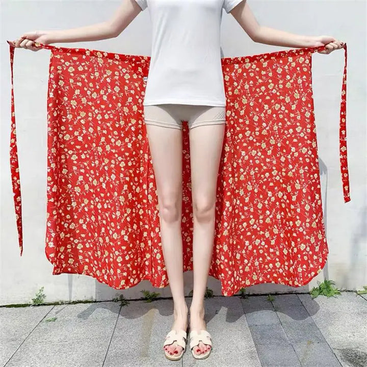 Jupe Japonaise Portefeuille Rouge
