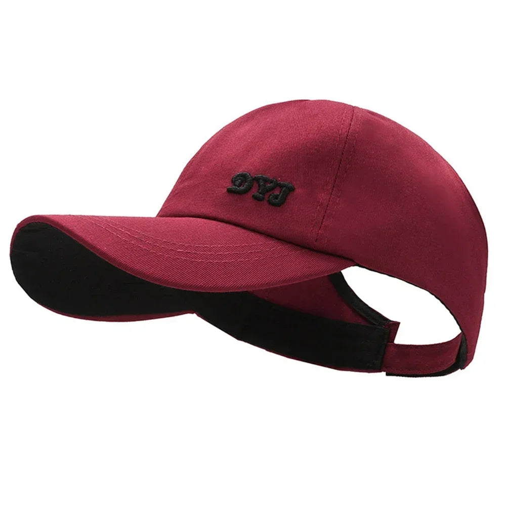 Casquette Japonaise À Queue De Cheval Réglable