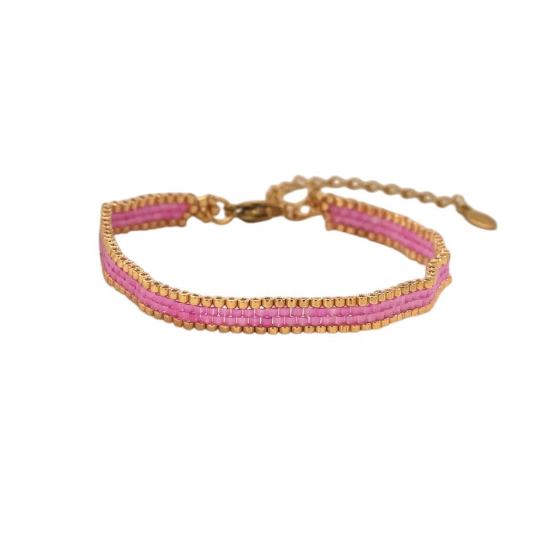 Bracelet Miyuki Tissés Multicouches