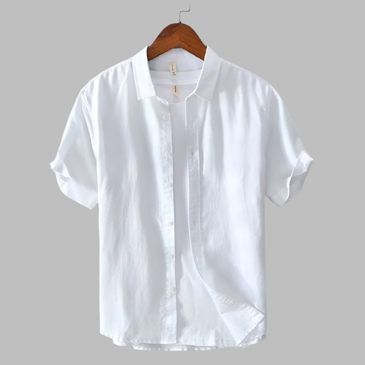 Chemise Japonaise À Manches Courtes