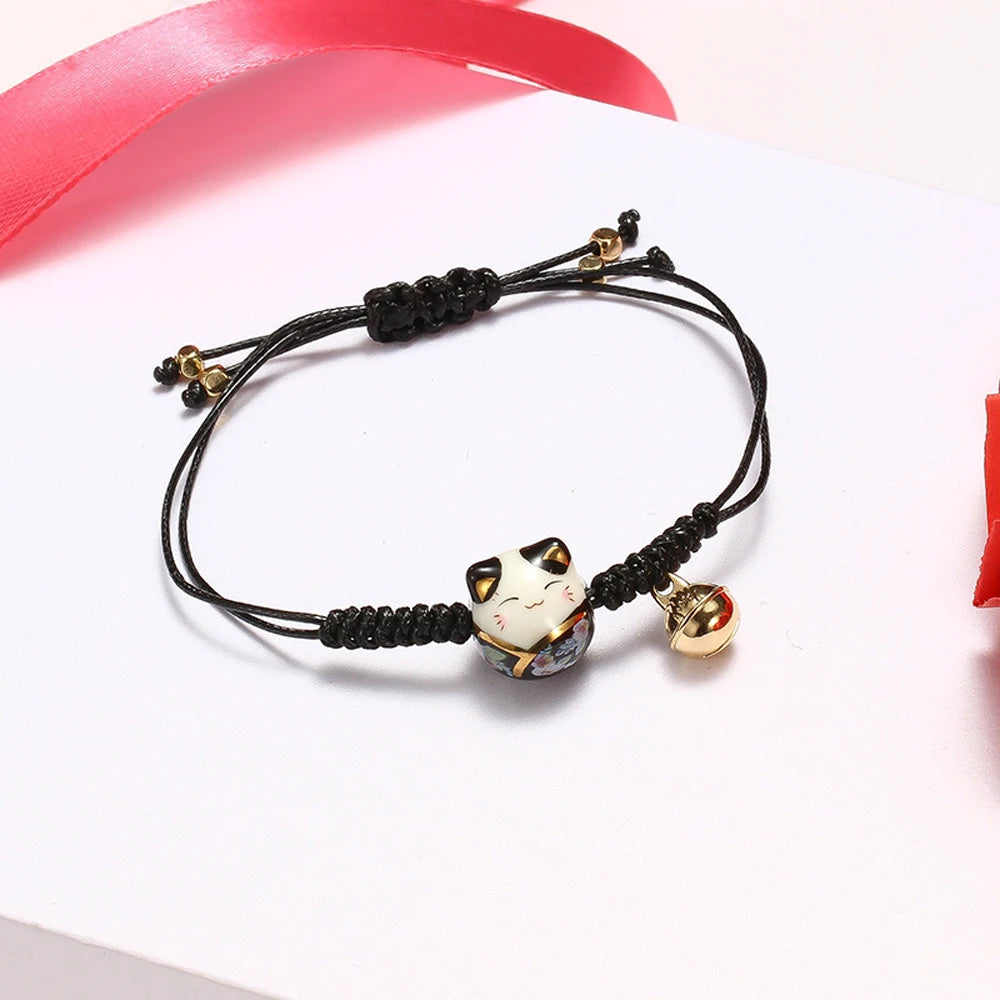 Bracelet Japonais Clochette noir