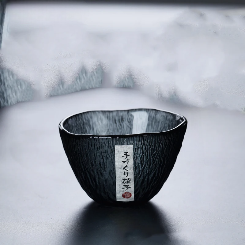Verre a Sake Japonais noir