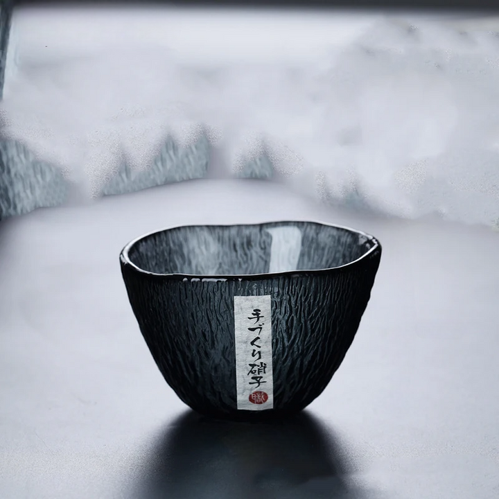 Verre a Sake Japonais noir