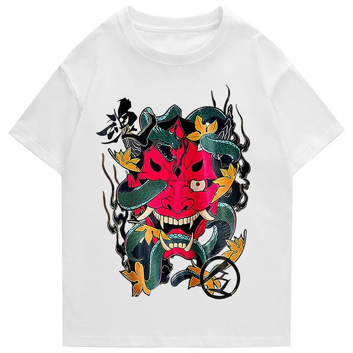 T-shirt Motif Japonais Streetwear