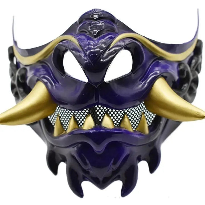 Demi-masque Japonais Diable traditionnel