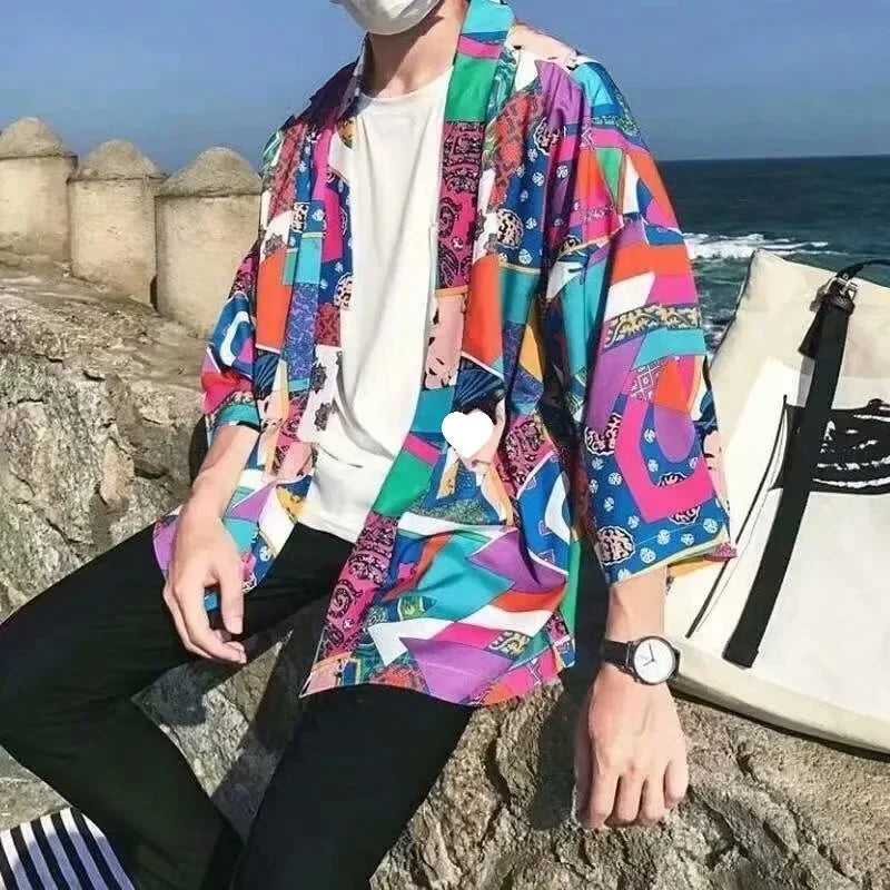 Veste Kimono Homme Ethnique 