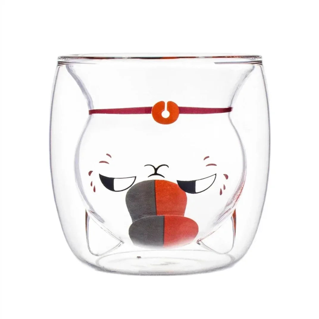 Verre Japonais Nyanko Sensei Transparent