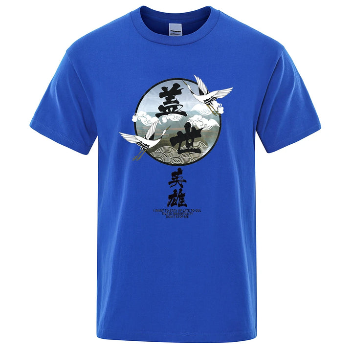 T-shirt Motif Japonais Homme traditionnel