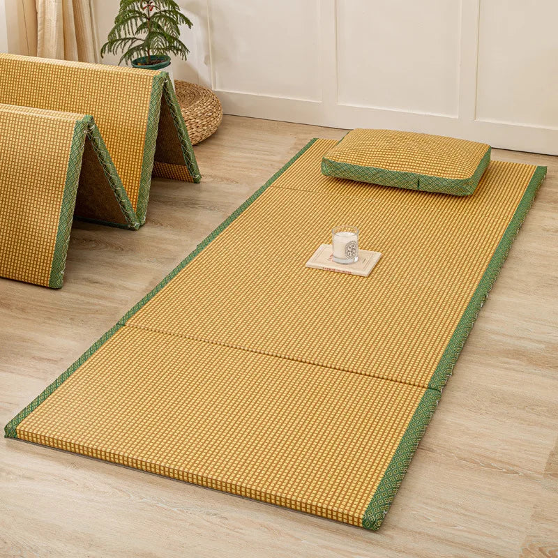 Tatami Japonais en Coco Vert