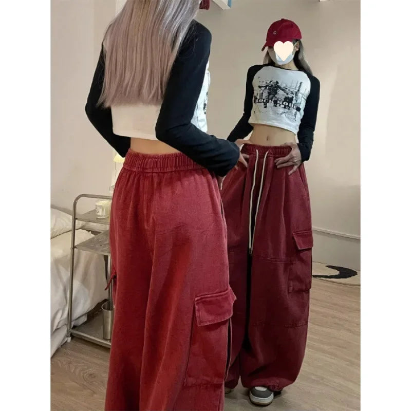 Pantalon Cargo Japonais pour Femme