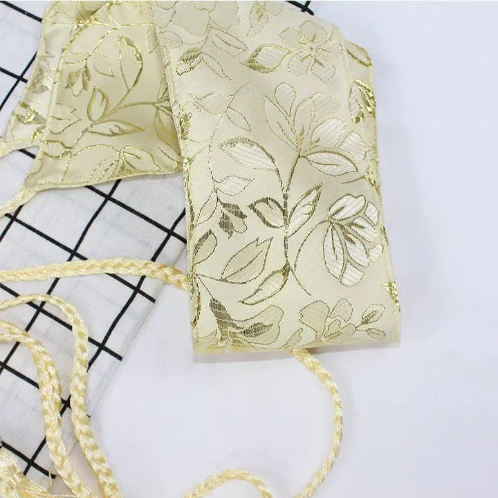Ceinture japonaise à feuillages