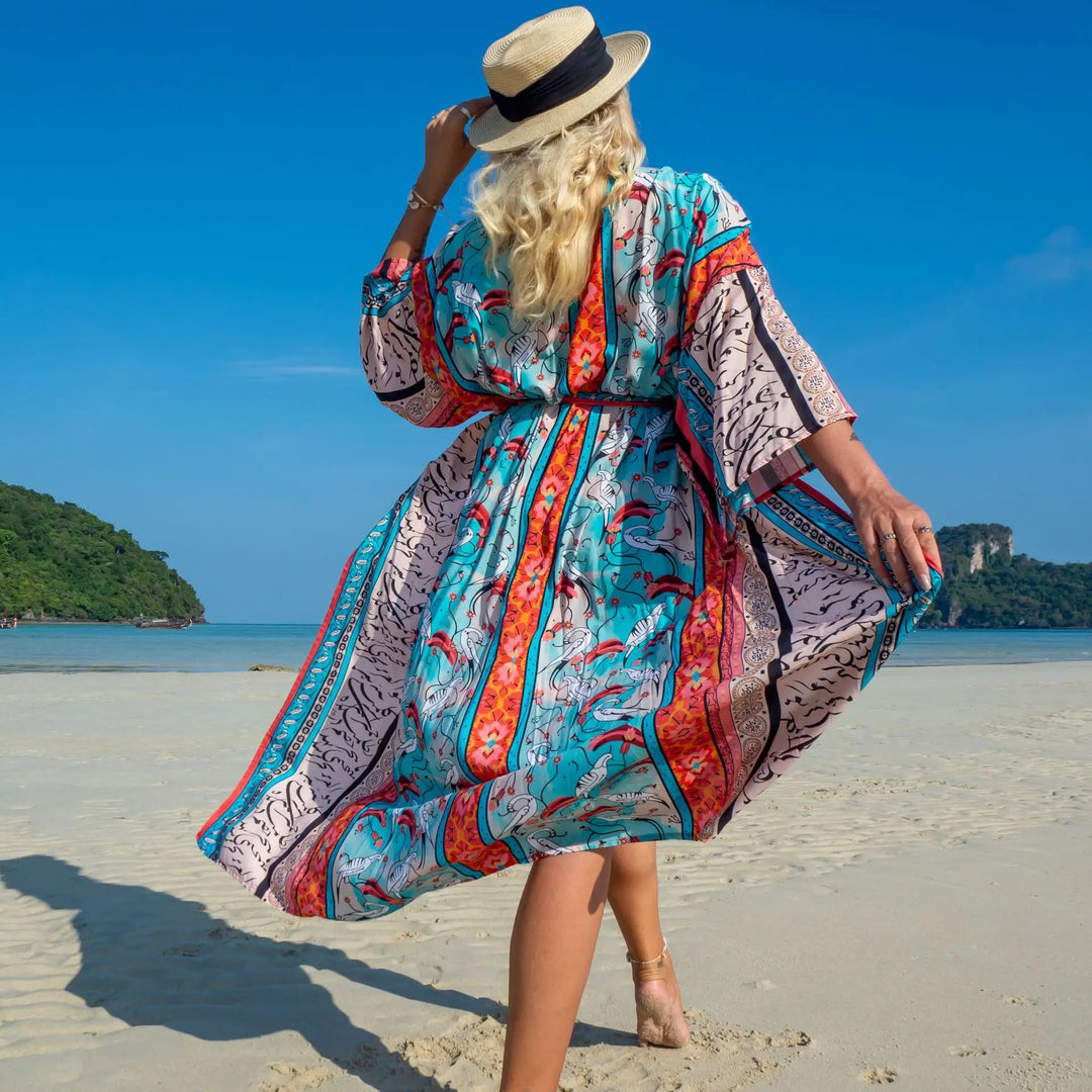 Kimono de Plage Femme Légers