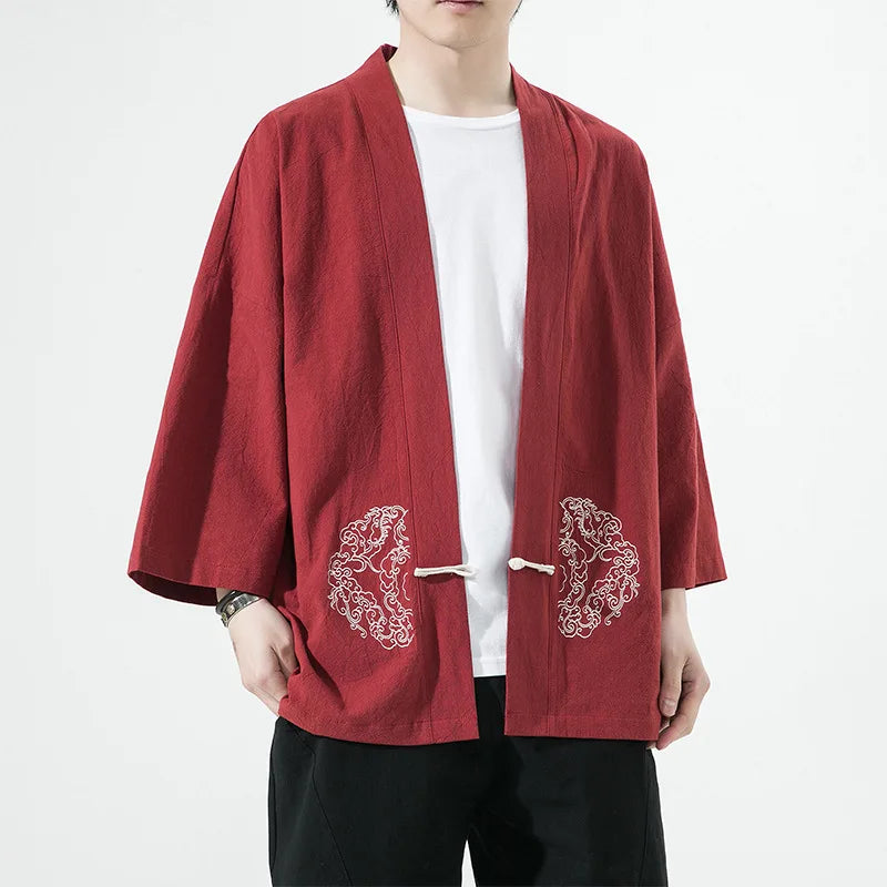 Veste Style Kimono Homme été