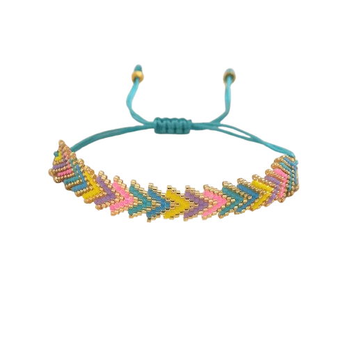 Miyuki-Ziegelstich-Armband 
