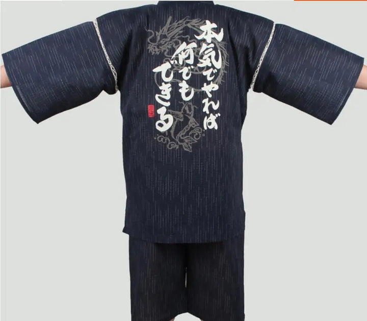 Jinbei Homme Dragon Traditionnel