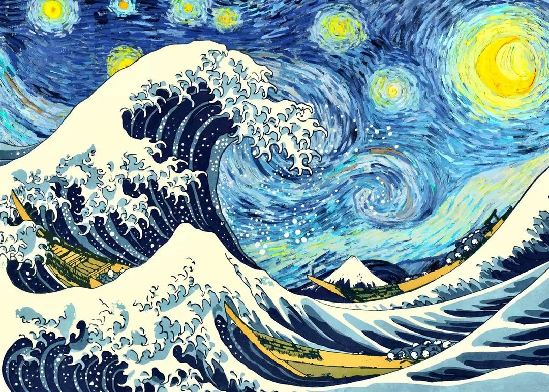 Tableau Grande Vague De Kanagawa inspiration