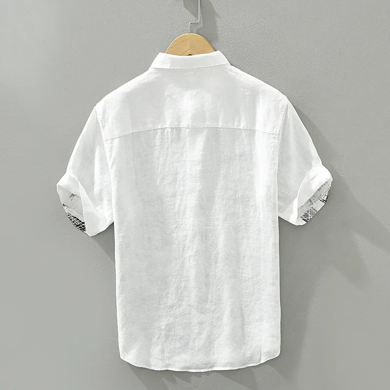 Chemise Japonaise Demi-Ouverte Élégante