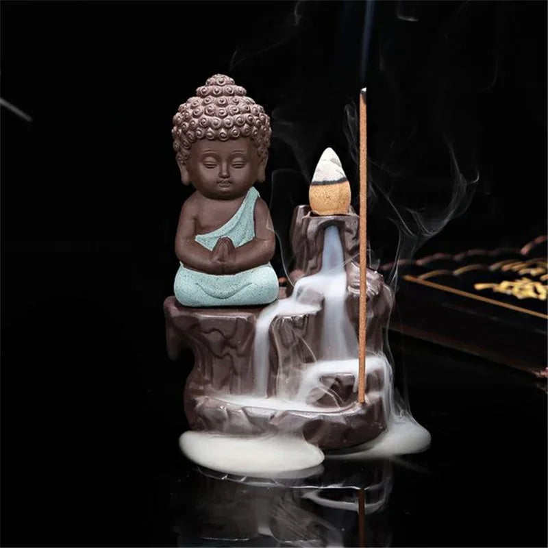 Fontaine à Encens Bouddha Vert