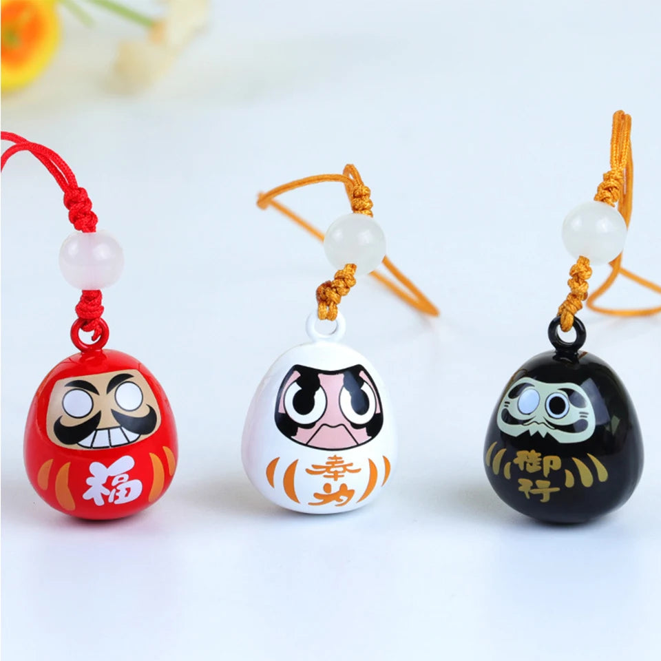 Porte-clef Japonais Pendentif Daruma