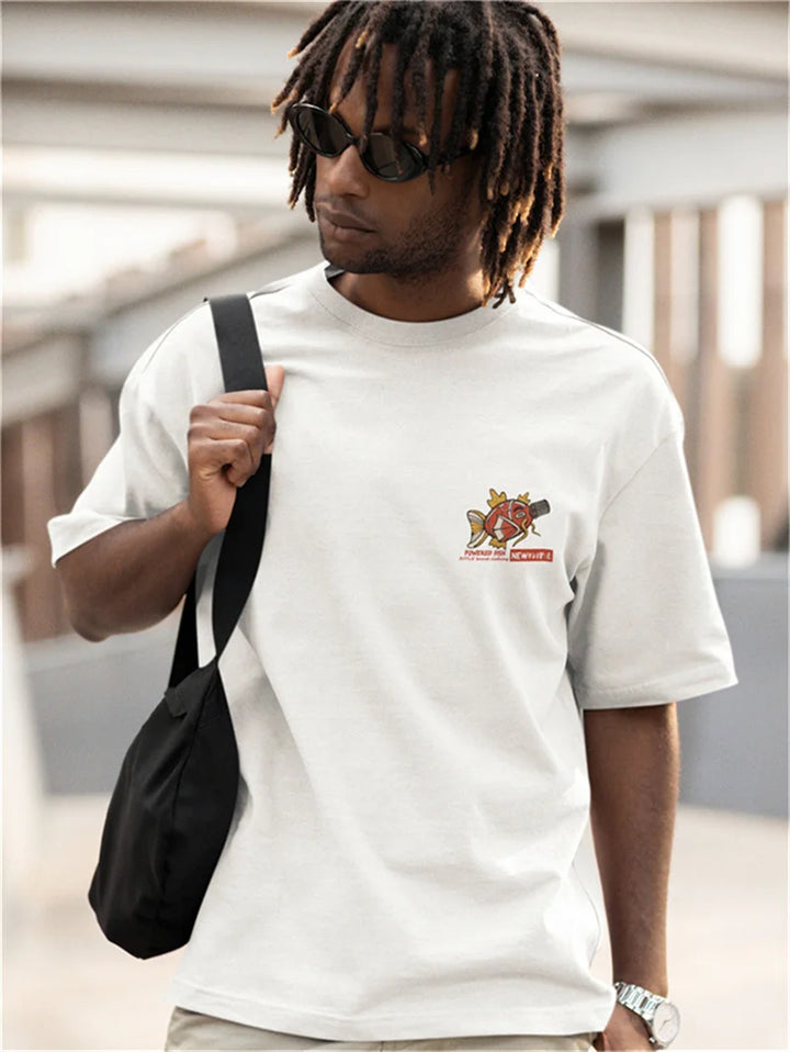 T-shirt japonais Koi streetwear