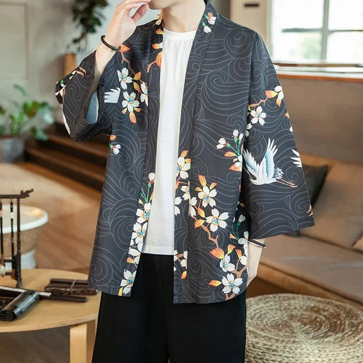 Veste Ample Kimono Homme Japonais