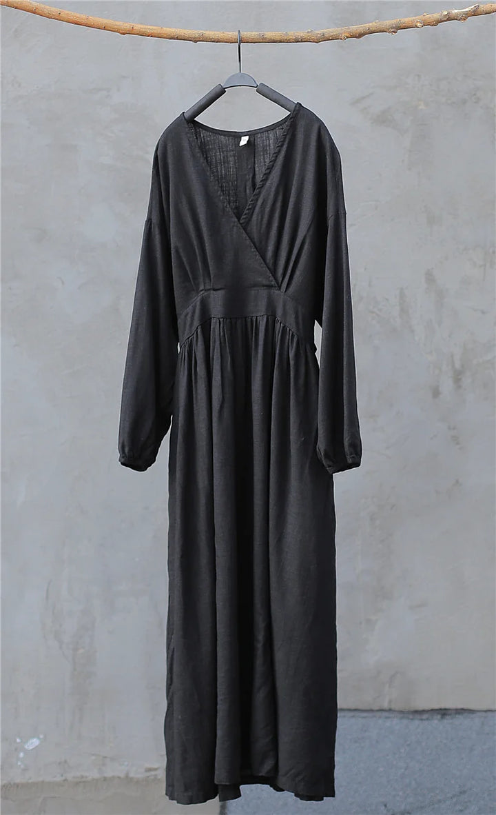 Robe Ample Japonaise noir