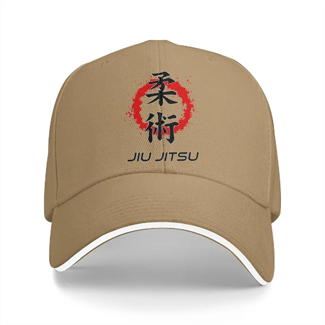 Casquette Japonaise Jiu Jitsu Khaki