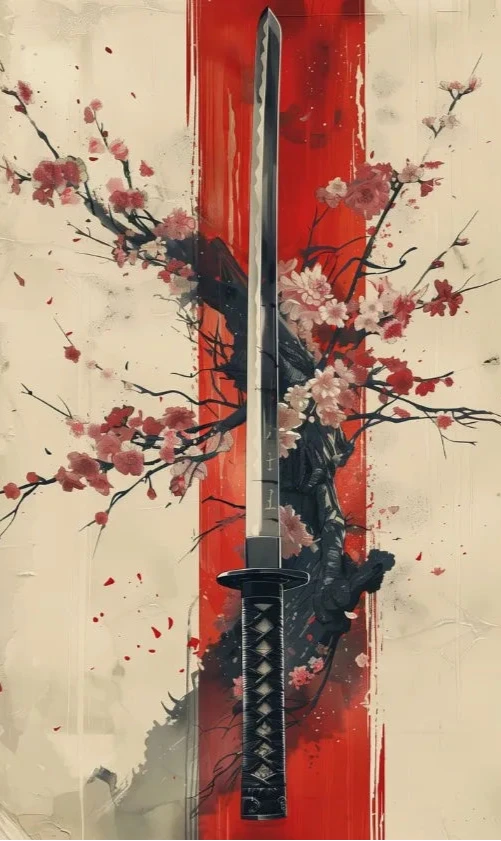 Tableau Japonais sur Toile fleurs