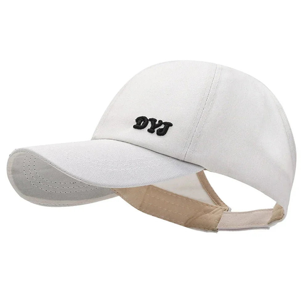 Casquette Japonaise À Queue De Cheval Blanche