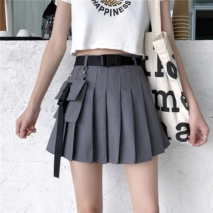 Jupe Japonaise Streetwear Gris