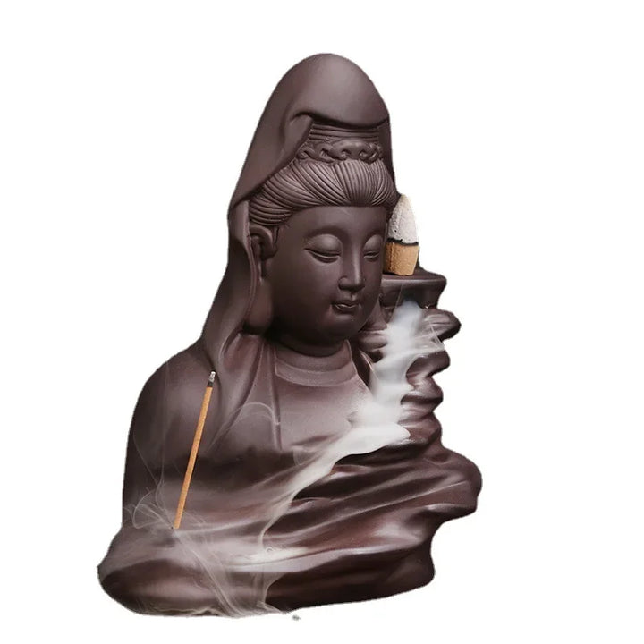 Cascade de bouddha à encens