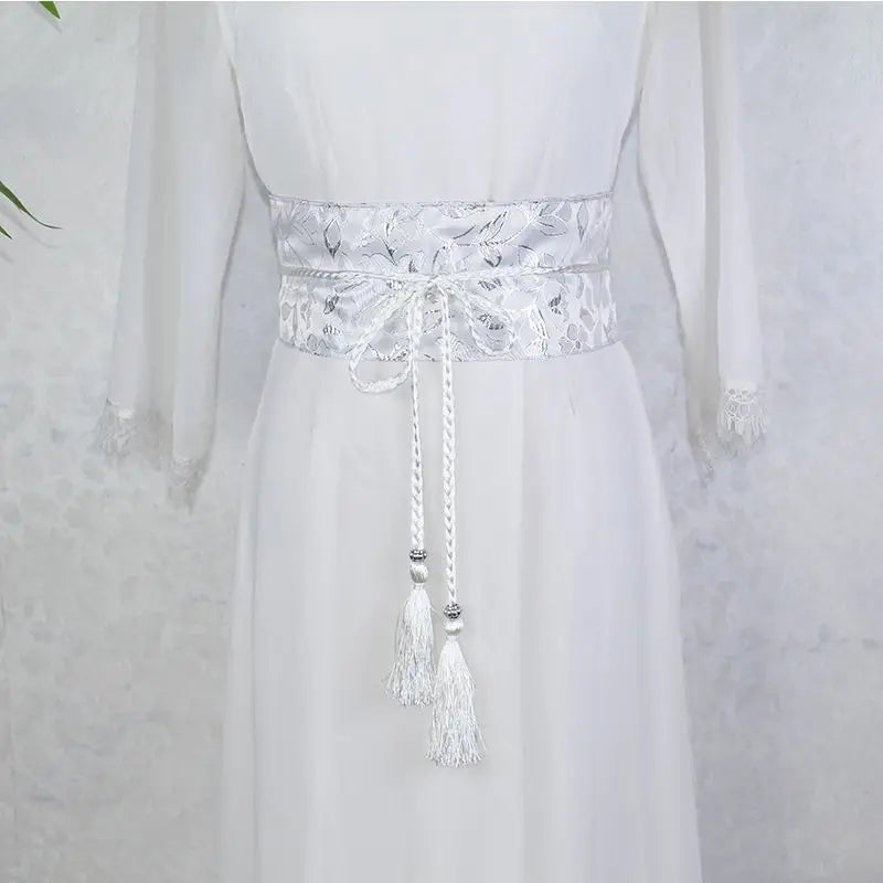 Ceinture japonaise à feuillages
