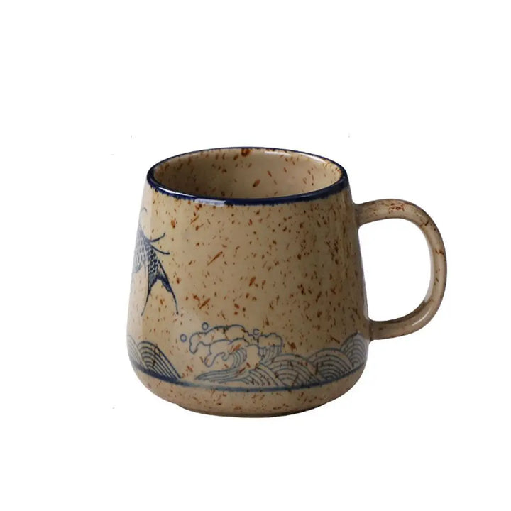 Mug Japonais Vagues Vintage