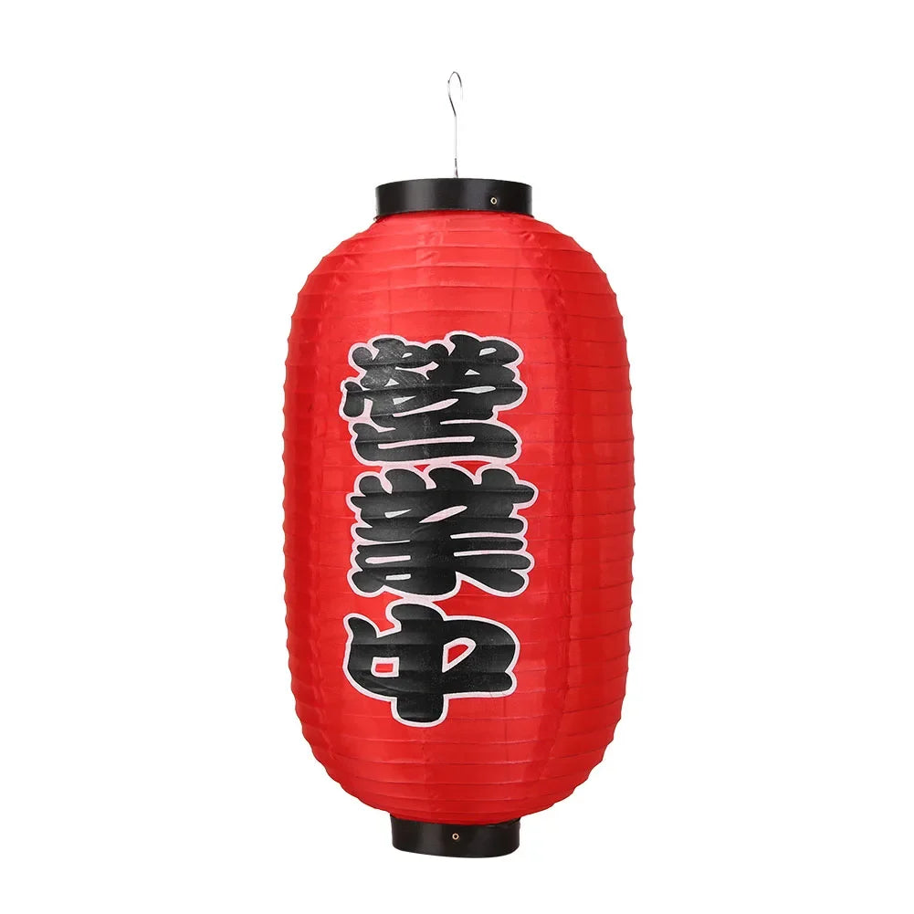 Grande lanterne japonaise rouge