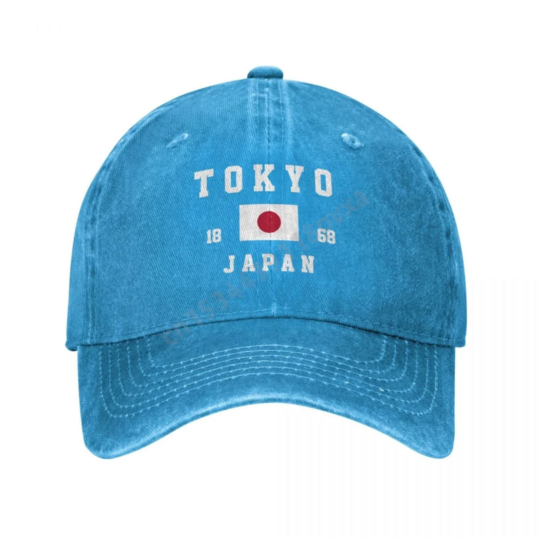 Casquette Japon bleu ciel